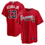 Ronald Acuña Jr. Atlanta Braves Nike Road Replica Jersey - Gray