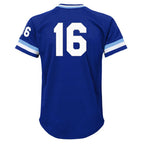 Bo Jackson Kansas City Royals Mitchell & Ness Youth Cooperstown Collection Mesh Batting Practice Jersey - Royal