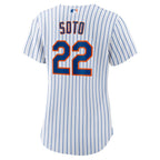 Juan Soto New York Mets Nike Women's Home Replica Player Jersey - White