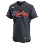 Ronald Acuña Jr. Atlanta Braves Nike Home Elite Player Jersey - White