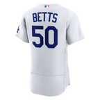 Mookie Betts Los Angeles Dodgers Nike Home Authentic Jersey - White