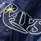 David Price Tampa Bay Rays Mitchell & Ness Authentic Batting Practice Jersey - Blue