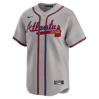 Ozzie Albies Atlanta Braves Nike Road Limited Player Jersey - Gray