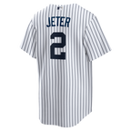 Derek Jeter New York Yankees Nike Home Retired Player Replica Jersey - White