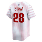 Alec Bohm Philadelphia Phillies Nike Home Limited Player Jersey - White
