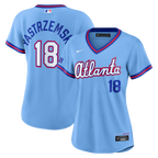 Mike Yastrzemski Atlanta Braves Nike Women's 2026 City Connect Stadium Jersey - Powder Blue