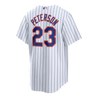 David Peterson New York Mets Nike Home Replica Jersey - White