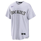 Tyler Freeman Colorado Rockies Nike Home Replica Jersey - White