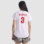 Bryce Harper Philadelphia Phillies Nike Women's Home Replica Player Jersey - White