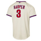 Bryce Harper Philadelphia Phillies Nike Youth Alternate Replica Jersey - Light Blue