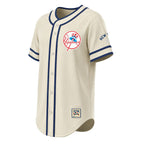New York Yankees Stitches Throwback Fashion Jersey - Natural