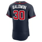 Drake Baldwin Atlanta Braves Nike MLB Awards Authentic Jersey - Red