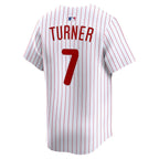 Trea Turner Philadelphia Phillies Nike Alternate Limited Player Jersey - Light Blue