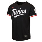 Minnesota Twins Nike Youth Alternate 2 Stadium Jersey - Black