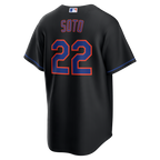 Juan Soto New York Mets Nike Alternate Replica Jersey - Black