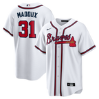 Greg Maddux Atlanta Braves Nike Home Retired Player Replica Jersey - White