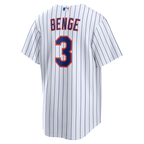 Carson Benge New York Mets Nike Home Replica Jersey - White