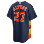 Jose Altuve Houston Astros Nike Alternate 2 Replica Jersey - Navy