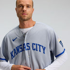 Kansas City Royals Nike 2022 Road Authentic Jersey - Gray