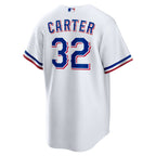 Evan Carter Texas Rangers Nike Home Replica Jersey - White