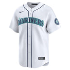 Cal Raleigh Seattle Mariners Nike Home Limited Player Jersey - White
