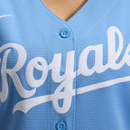 Kansas City Royals Nike Women's Alternate Replica Team Logo Jersey - Light Blue