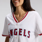 Los Angeles Angels Nike Women's Home Limited Jersey - White