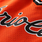 Cal Ripken Jr. Baltimore Orioles Profile Big & Tall Cooperstown Collection Mesh Batting Practice Jersey - Orange