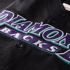 Randy Johnson Arizona Diamondbacks Mitchell & Ness Youth Cooperstown Collection Mesh Batting Practice Jersey - Black