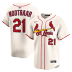 Lars Nootbaar St. Louis Cardinals Nike Alternate 2 Limited Jersey - Cream