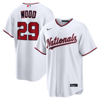 James Wood Washington Nationals Nike Home Replica Jersey - White