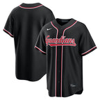 Cleveland Guardians Nike Fashion Replica Black Out Jersey