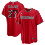 Travis Bazzana Cleveland Guardians Nike Alternate Replica Jersey - Red