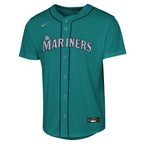 Cal Raleigh Seattle Mariners Nike Youth Alternate Replica Jersey - Teal