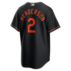 Gunnar Henderson Baltimore Orioles Nike Alternate Replica Jersey - Black
