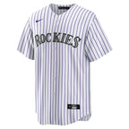 Jordan Beck Colorado Rockies Nike Home Replica Jersey - White