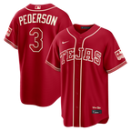 Joc Pederson Texas Rangers Nike 2026 City Connect Stadium Jersey - Red