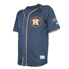 Houston Astros Stitches Team Color Full-Button Fashion Jersey - Navy