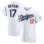 Shohei Ohtani Los Angeles Dodgers Nike 2026 Gold Collection Authentic Jersey - White