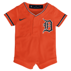 Detroit Tigers Nike Infant Alternate Replica Romper Jersey - Orange
